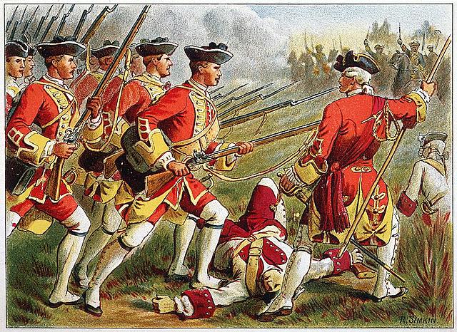 1,000's of Redcoats in Boston