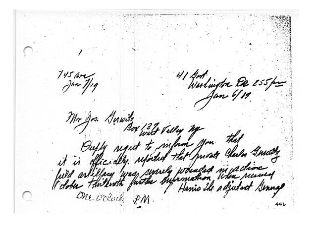 Letter to the veterans mom