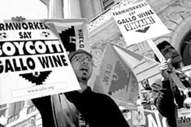 UFW’s Nationwide Boycott of grapes picked on nonunion farms