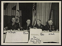 His job near the end of the war