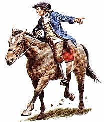 Midnight ride of Paul Revere