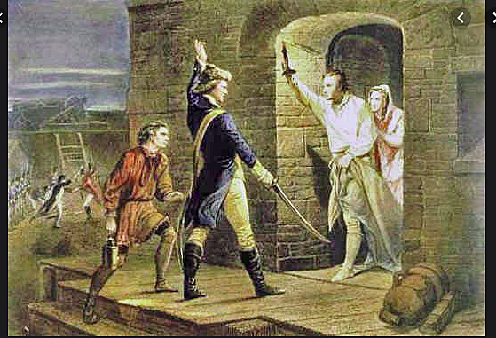 capture of Fort Ticonderoga