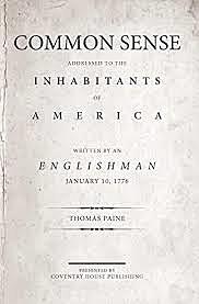 "Common Sense" published by Thomas Paine