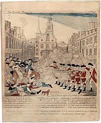 1,000's of Redcoats in Boston