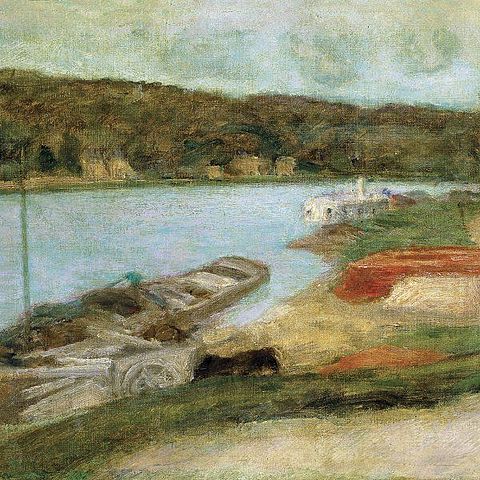 El sena en Vernon | Bonnard