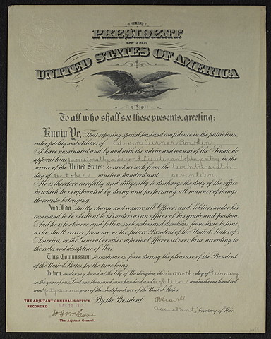 Commission as a 2nd Lt. in the Army (Veteran)