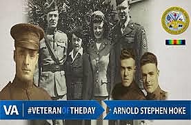 #VeteranOfTheDay Arnold Stephen Hoke