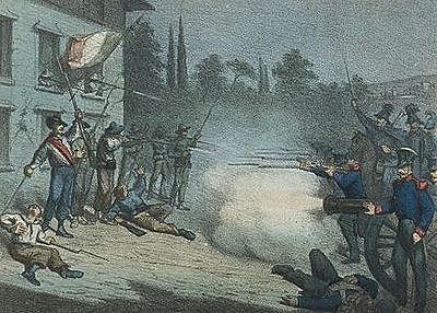 Asalto a la casa de Ciro Menotti.