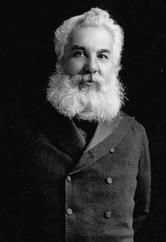 Alexander Bell Invent's Telephone