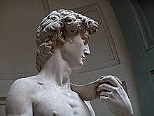 Michelangelo Completes the Sculpture "David"