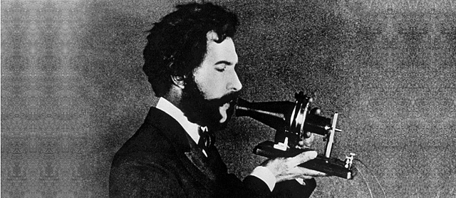 Alexander Graham Bell invents the telephone
