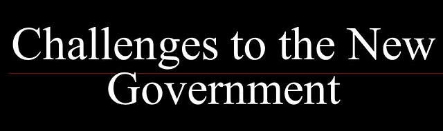 Problems of the New Government