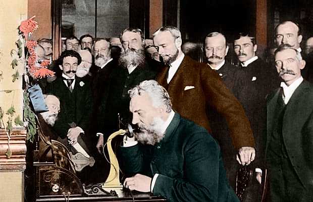 Alexander Graham Bell Invents the Telephone