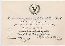 Senator John W. Weeks Letter