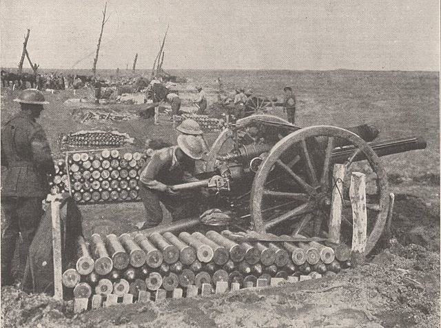The Artillery of WW1