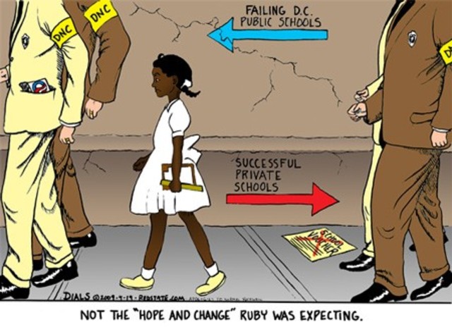 magazine publish painting "the problem we all live with"