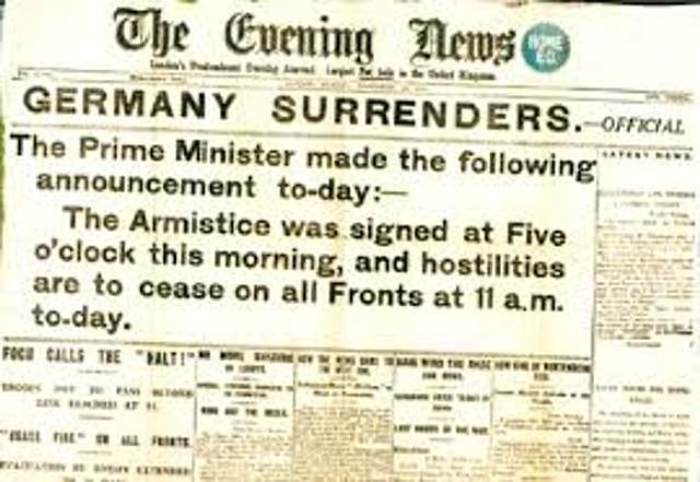 Germany surrenders