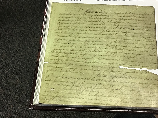 Pennsylvania constitution
