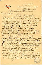 Letter to Blanch Doll from George Doll