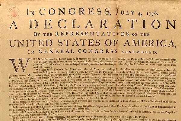 United States Declaration of Independence