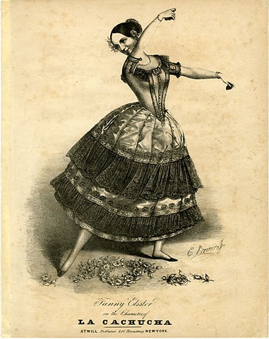 Fanny Elssler Makes her Debut at the Paris Opera