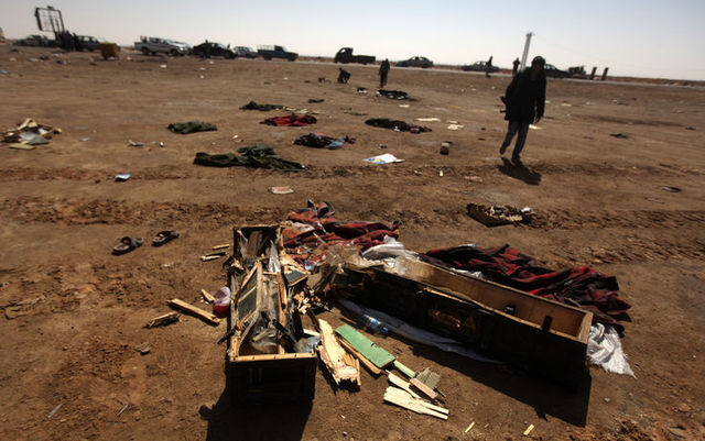 I ribelli denunciano: "Morti nei raid Nato"