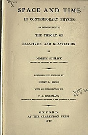 Published Space and Time in Contemporary Physics