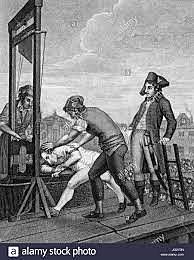 Robespierre es guillotinado