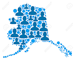 The population of Alaska is 739,000