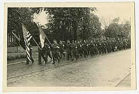 March towards German Border