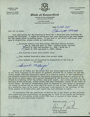 State of Connecticut "Bonus" - Longshaw Porritt