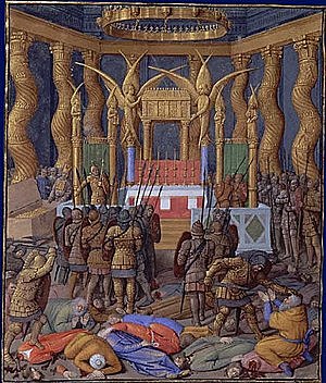 Rome gained rule of Israel