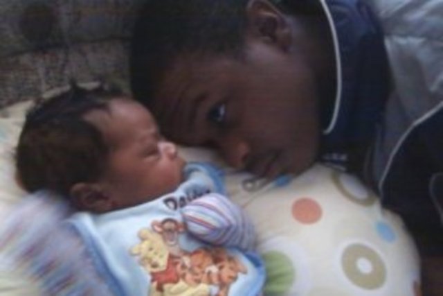 My son graduating from college