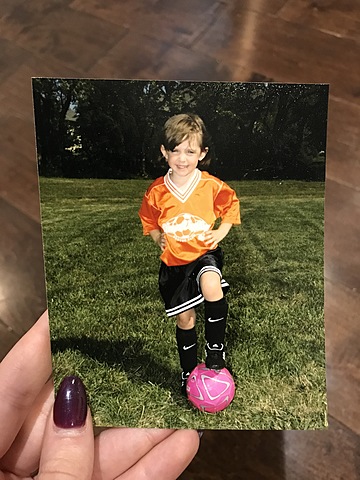 I began to play soccer