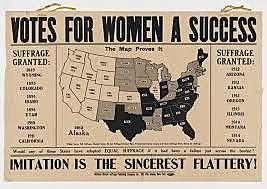 Women had right to vote.