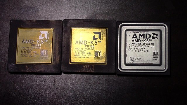 AMD K5 y K6