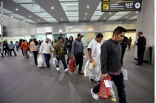 Repatriaciones en distintos puntos