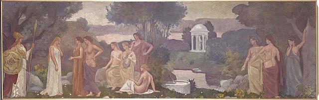 Filosofía presentada por Palas en el Parnaso