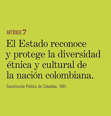 apertura constitucional de 1991, diversidad étnica y cultural y ordenamiento político.