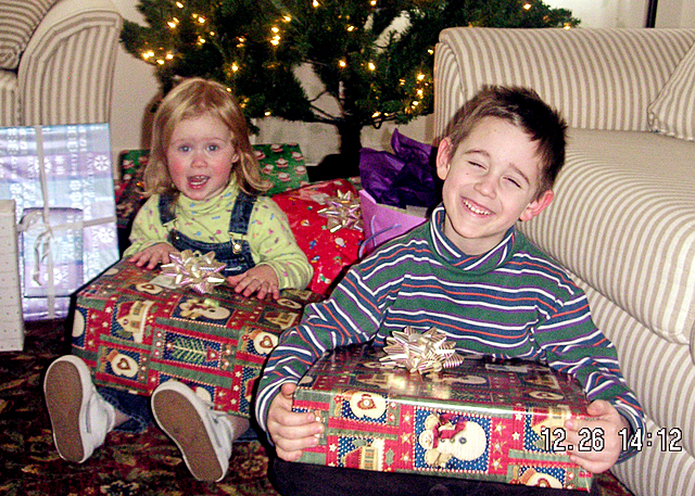 First Christmas at Dad's House