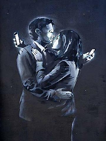 Bansky "Mobil Lovers" (cultural)