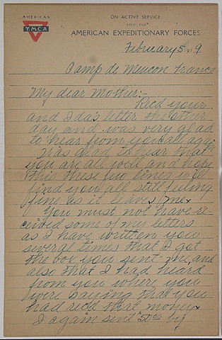 Charles Letter to His Mother