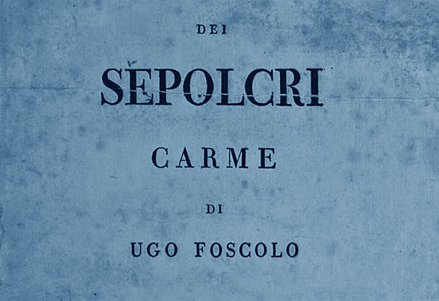 Foscolo scrive "I sepolcri"