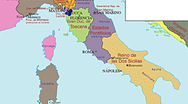 Timeline: Luis XIV a Unificación de Italia