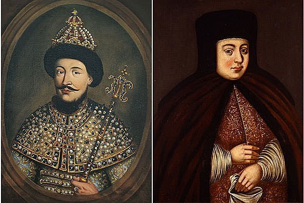 Peter became co-tsar of Russia at the age of 10