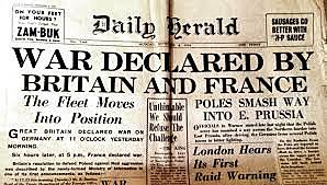 Britain and France declare war