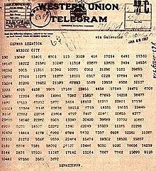 The Zimmermann Telegram