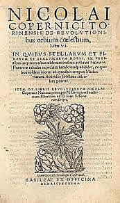 Nicolas Copernicus publishes On the Revolution of the Heavenly Spheres