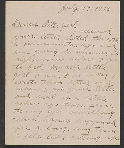 “Dearest Little Girl”