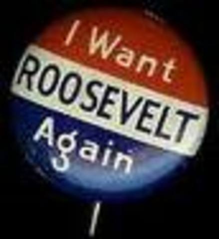 FDR Reelected to 2nd term